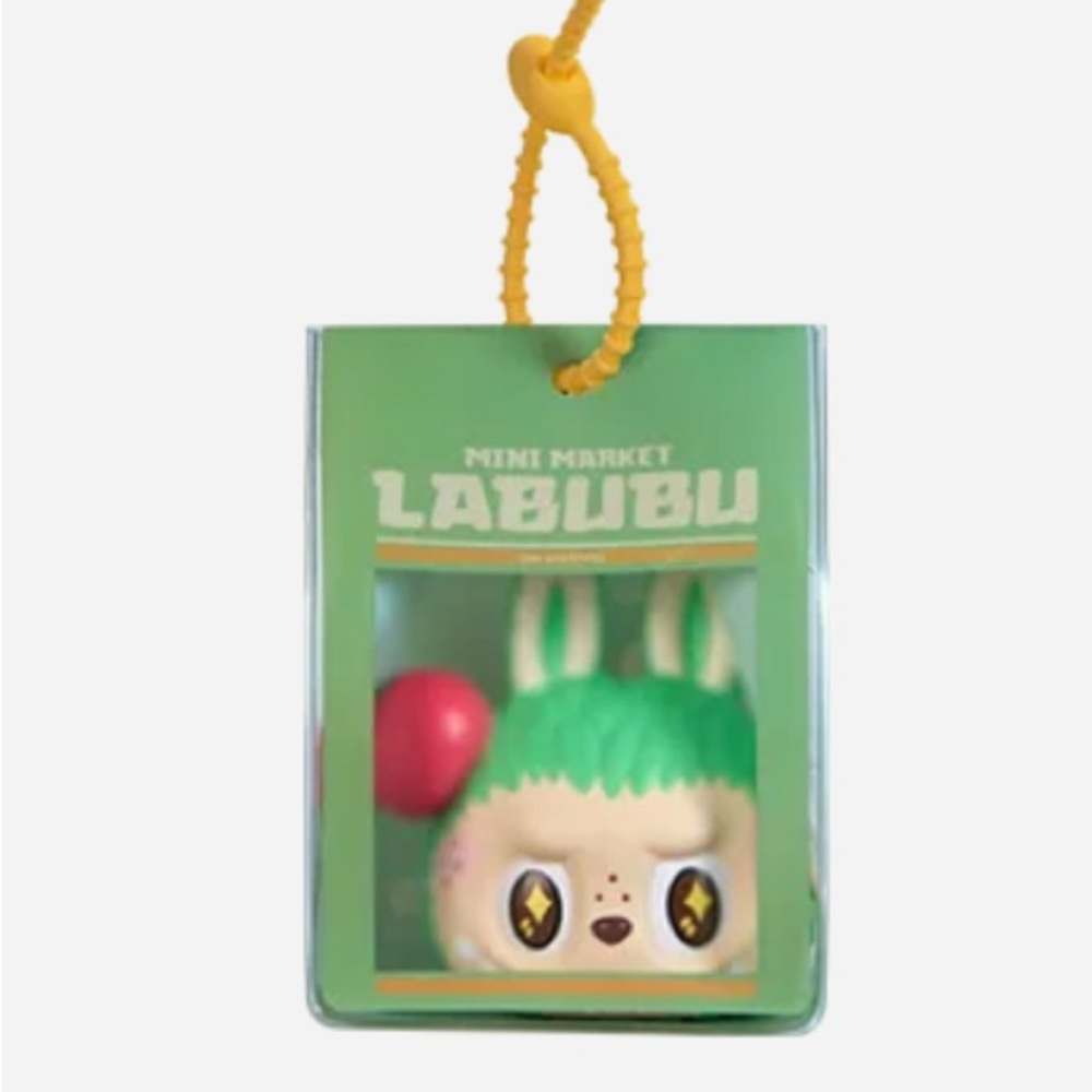 Labubu PopMart The Monsters Wacky Mart Squish Pendant - Grilled Sausage